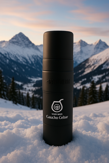 YERBOMOX - ALL IN ONE! Oryginalny Gaucho Cebar Najlepszy Yerbomos 500 ml do yerba mate: matero, termos i bombilla w jednym!