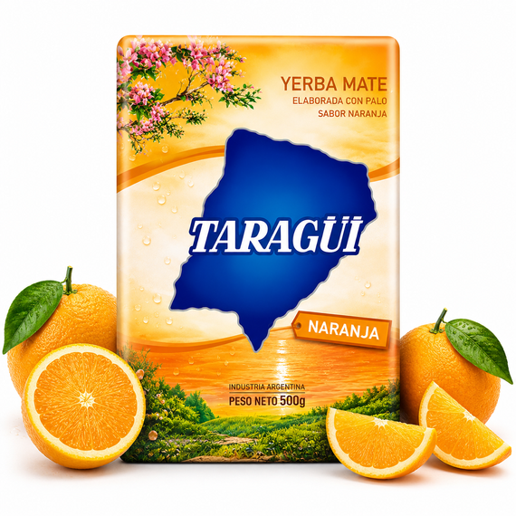 Yerba Mate Taragui Naranja Oriente Pomarańczowa