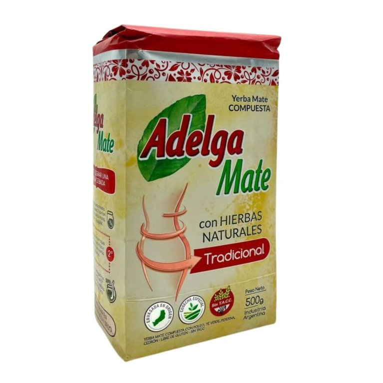 Yerba Mate Adelga Mate Tradicional 500g, 0.5 kg