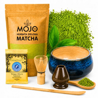 ZESTAW PREZENTOWY 6 SZT DO HERBATY MATCHA ZESTAW DO PARZENIA MATCHY ŁYŻKA + GRATIS yerba