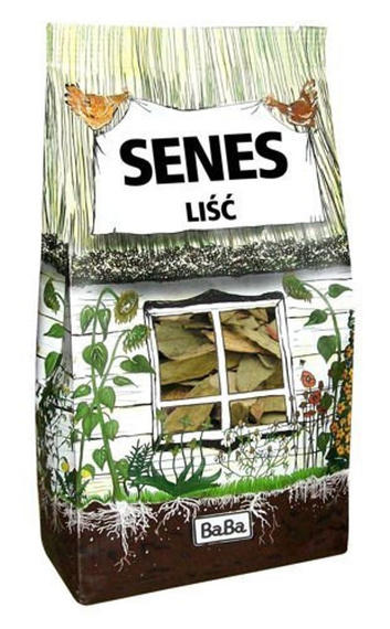 Senes - liść suszony, herbata z senesu