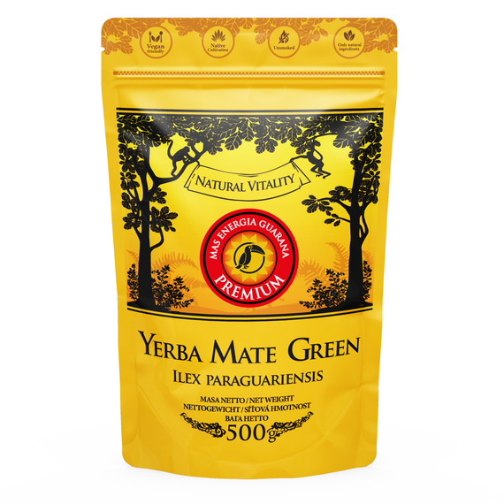 Yerba Mate Green Guarana Premium - 500 g 