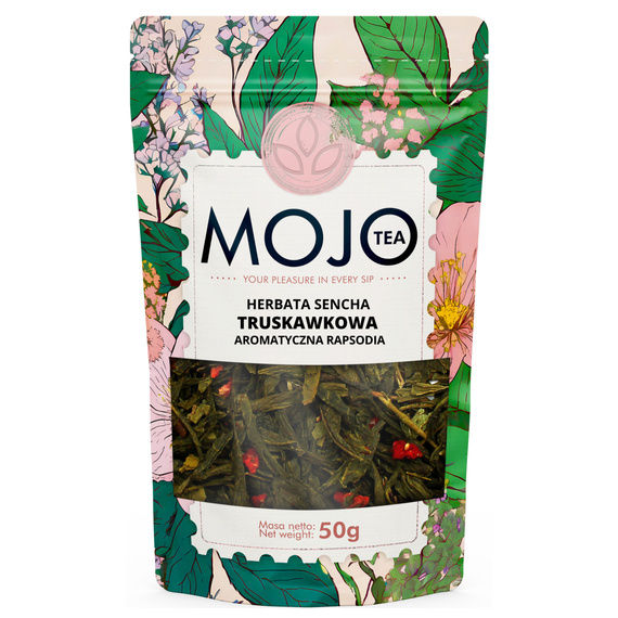 Zielona herbata sencha - truskawkowa, aromatyczna rapsodia