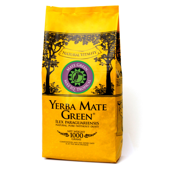 Yerba Mate Green MAS IQ Tropical 