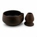 Rustykalny Matcha Tea Set z ceramiką inspirowaną dawnym rzemiosłem w pudełku na prezent