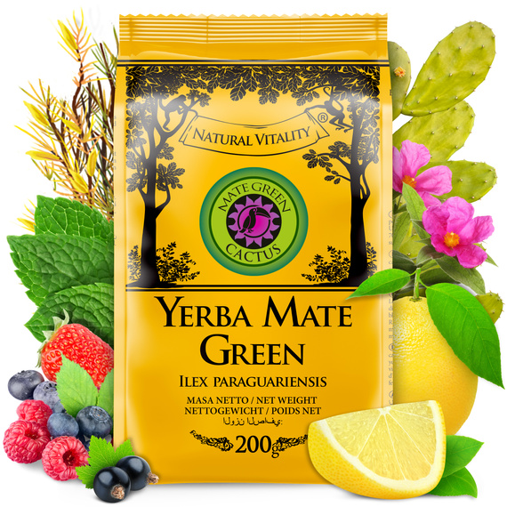 Yerba Mate Green Cactus 200 g - uszkodzone opakowanie