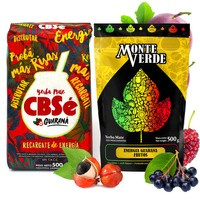 Yerba Mate Yerba Mate Monte Verde Guarana Frutos + CBSe Energia 2x500g 1kg