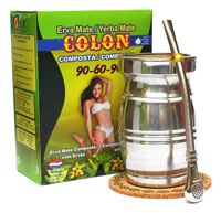 Zestaw Yerba Mate z Palo Santo Colon 500g bombilla