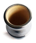 Drewniane matero do yerba mate Montevideo w metalowym okuciu 
