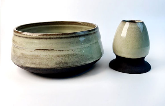 Zestaw Matcha Tea Set z ceramicznymi akcesoriami handmade w pudełku na prezent