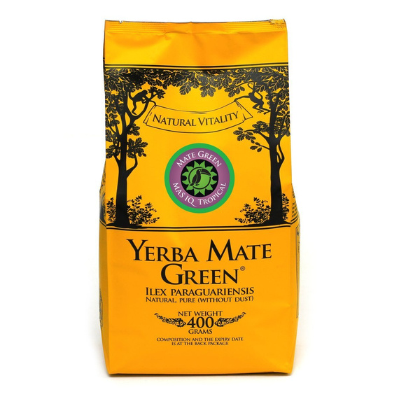 Yerba Mate Green MAS IQ Tropical 6x400g