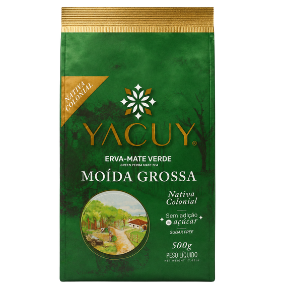  Yerba Mate Yacuy Erva mate Moida Grossa 
