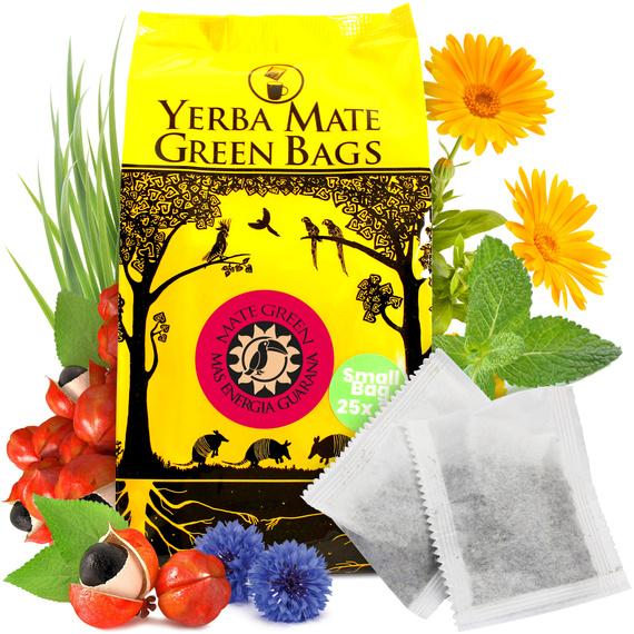 Yerba Mate Green Mas Energia Guarana saszetki 25 x 3 g