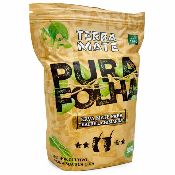 Brazylijska Yerba Mate Terra Mate Pura Folha 500g Chimarrao Terere