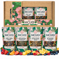Zestaw Herbat Mojo 6 szt. – Naturalne Herbaty w Pudełku Prezentowym