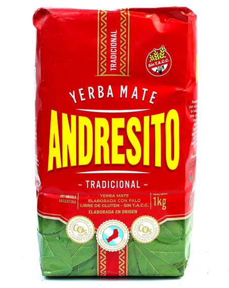 Zestaw Dwojga Yerba Mate Sinceridad 2x500g Andresito 1Kg Naturalne Tykwy 