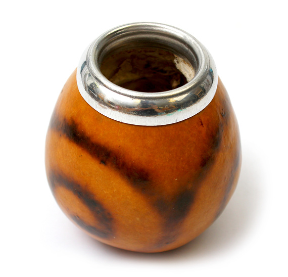 ZESTAW YERBA MATE DUŻA naturalna TYKWA + bombilla