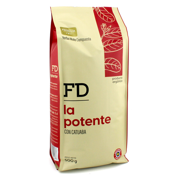 WYPRZEDAŻ - Yerba Mate FD La Potente Catuaba 500g - uszkodzone opakowanie
