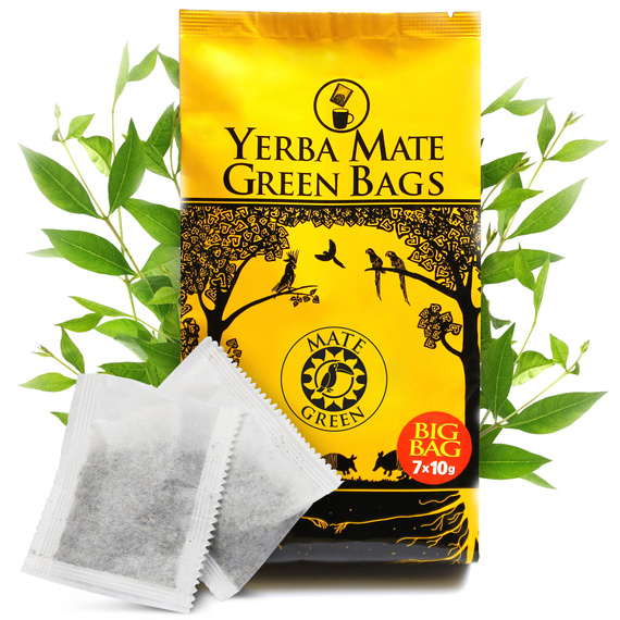 Yerba Mate Green BIG BAG Cocido Saszetki 7 x 10 g