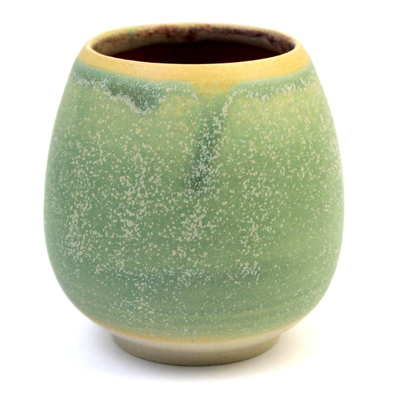 Matero ceramiczne toczone na kole "Moss" ok. 270 - 300 ml