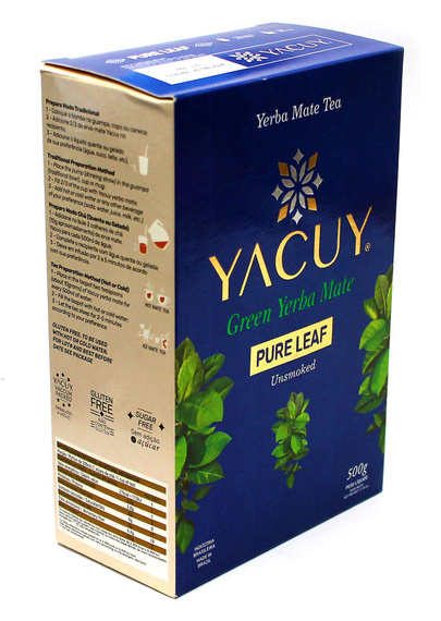 Zestaw Yerba Mate Yacuy Pure Leaf 500g Aztek