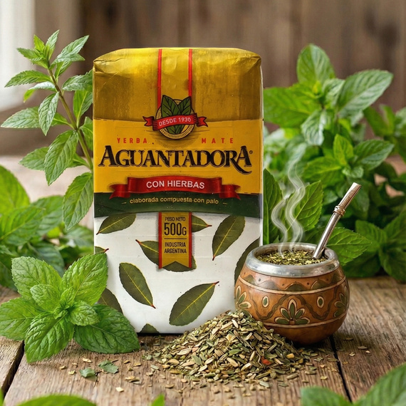 YERBA MATE AGUANTADORA Con Hierbas (ziołowa)