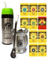Zestaw Yerba Mate Green z Termomate i yerbomosem