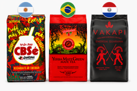 Zestaw Yerba Mate "Trzy Guarany" Argentyna, Paragwaj, Brazylia