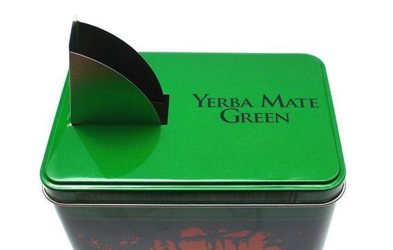 WYPRZEDAŻ Yerbera Puszka Mate Green BIO - niewielkie odkształcenia / rysy
