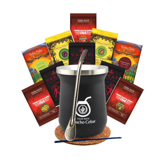 Zestaw Yerba Mate 10x50g TermoMate PRO i Bombilla -32% TANIEJ!