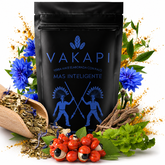 Yerba Mate Vakapi Mas Inteligente 500g Tykwa Capybara Bombilla Zestaw