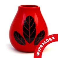 WYPRZEDAŻ Luka Hoja red - niedociągnięcia w szkliwie 