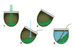 Zestaw Dla Dwojga Summer 2x Mate Green i 2 x PALO SANTO