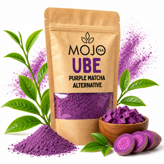 PURPLE MATCHA Alternative MOJO TEA Ube w proszku Sproszkowane