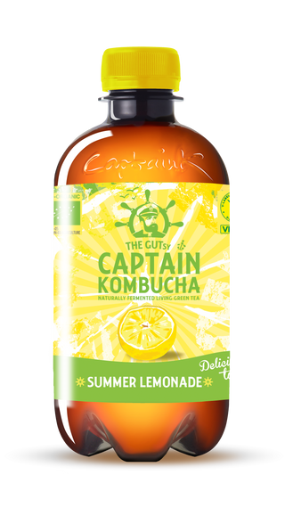 Captain Kombucha Summer Lemonade 400ml