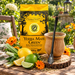 Zestaw Yerba Mate Green Lemon 400 g Matero Nandubay Bombilla Czarna 15,5 cm