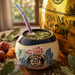 Jubileuszowe naczynko do yerba mate 20 LAT ceramika handmade ~230ml