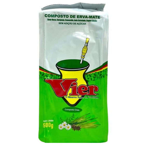Yerba Mate Vier Blend of Teas & Herbs - 500g 