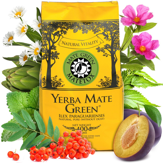 WYPRZEDAŻ - Yerba Mate Green MATETOX 200g - uszkodzone opakowanie