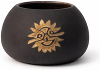 Naczynko do yerba mate "Sand" toczone na kole, ceramika handmade 250 ml