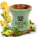 Zestaw Yerba Mate Green Menta Limon 500g + Cuia Imbuia Yacuy