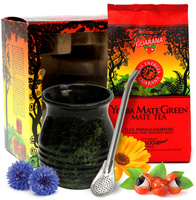 Zestaw prezentowy w pudełku Yerba Mate Green Guarana 
