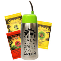 Zestaw Startowy Yerba Mate Green 3x50g + Yerbomos XL 580ml