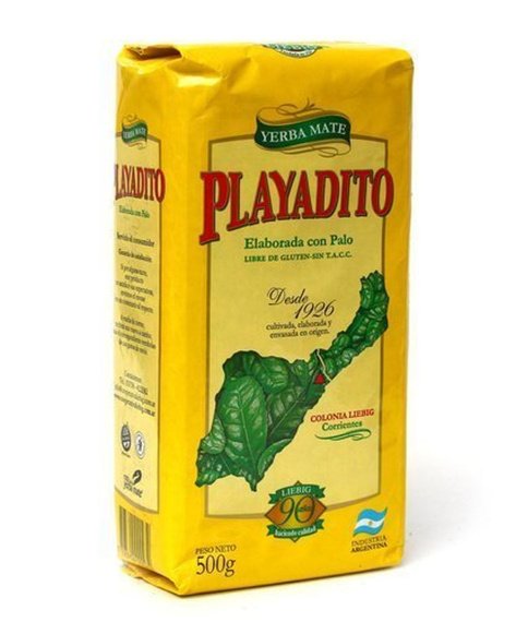 Yerbera Yerba Mate Playadito Tradicional 500g w oryginalnej puszce