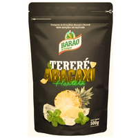 Yerba Mate Barao Terere Pineapple with Mint 500g (black zip bag)