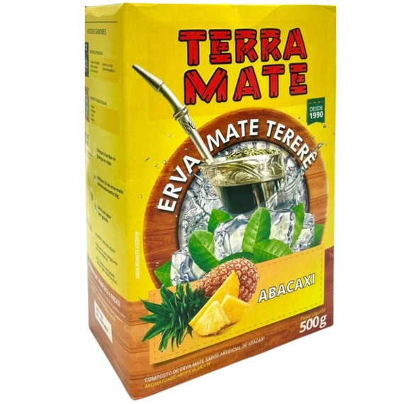 Brazylijska Yerba Mate Terra Mate Terere ABACAXI 500g ananasowa