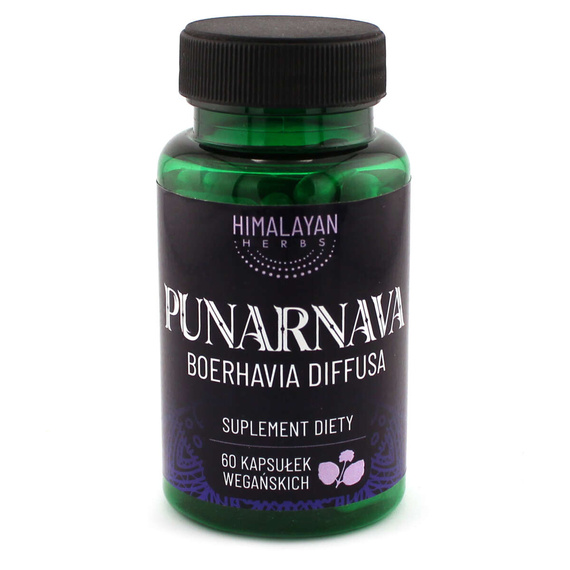 Zestaw Suplementów Himalayan Herbs- Bacopa Monnieri,Vasaka,Punarnava 3 x 60 kapsułek wegańskich