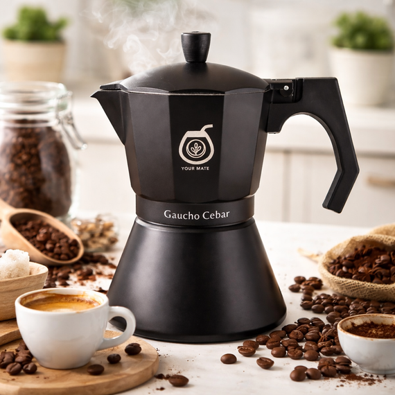 Kawiarka 300ml + Kawa Tucangua 250g 100% Arabica Santos