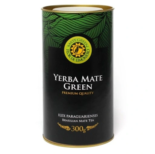Zestaw Premium Yerba Mate Green Fuerte Frutas Flor de Limonero 3x300g Tuba