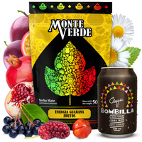 Yerba Mate Monte Verde Energia Guarana Frutos 500g + GRATIS Napój Bombilla